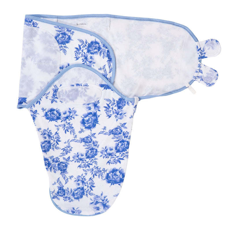 A Peony For Your Thoughts Baby Sleep Swaddle 100% Organic Cotton