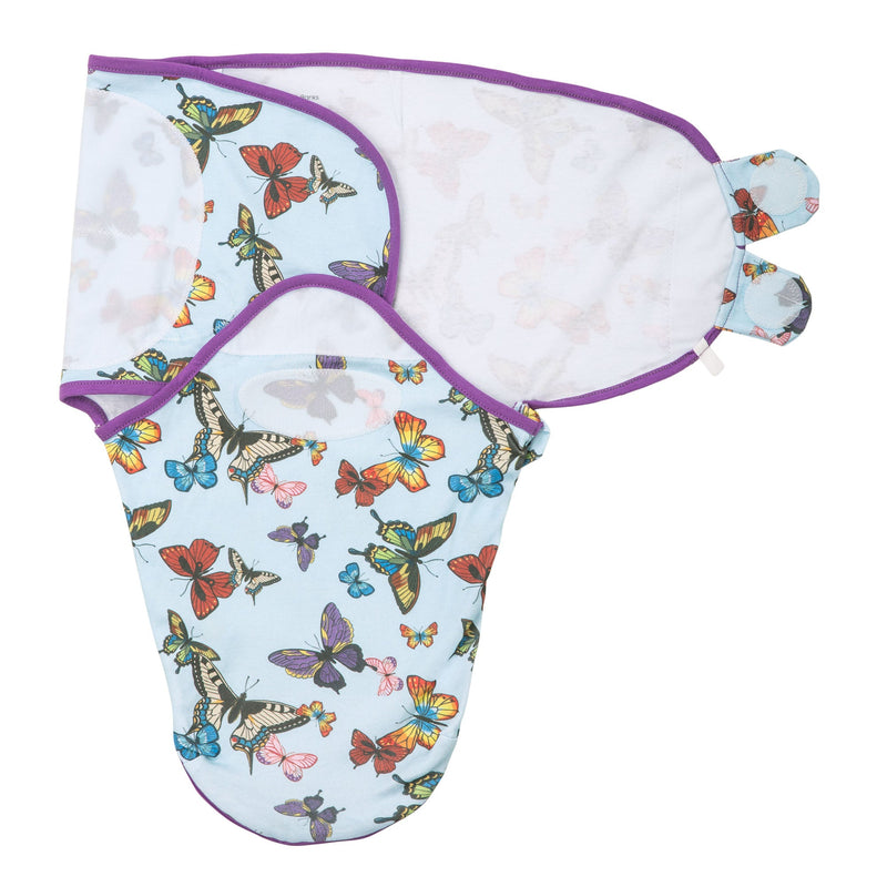 Butterfly Baby Sleep Swaddle 100% Organic Cotton