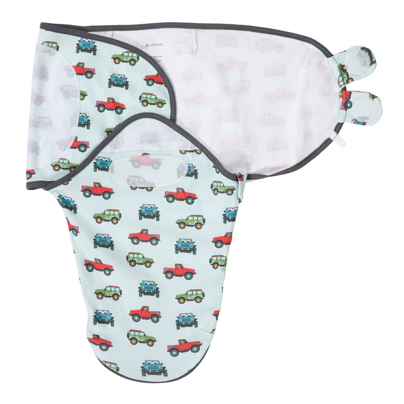 Adventure is calling Baby Sleep Swaddle 100% Organic Cotton
