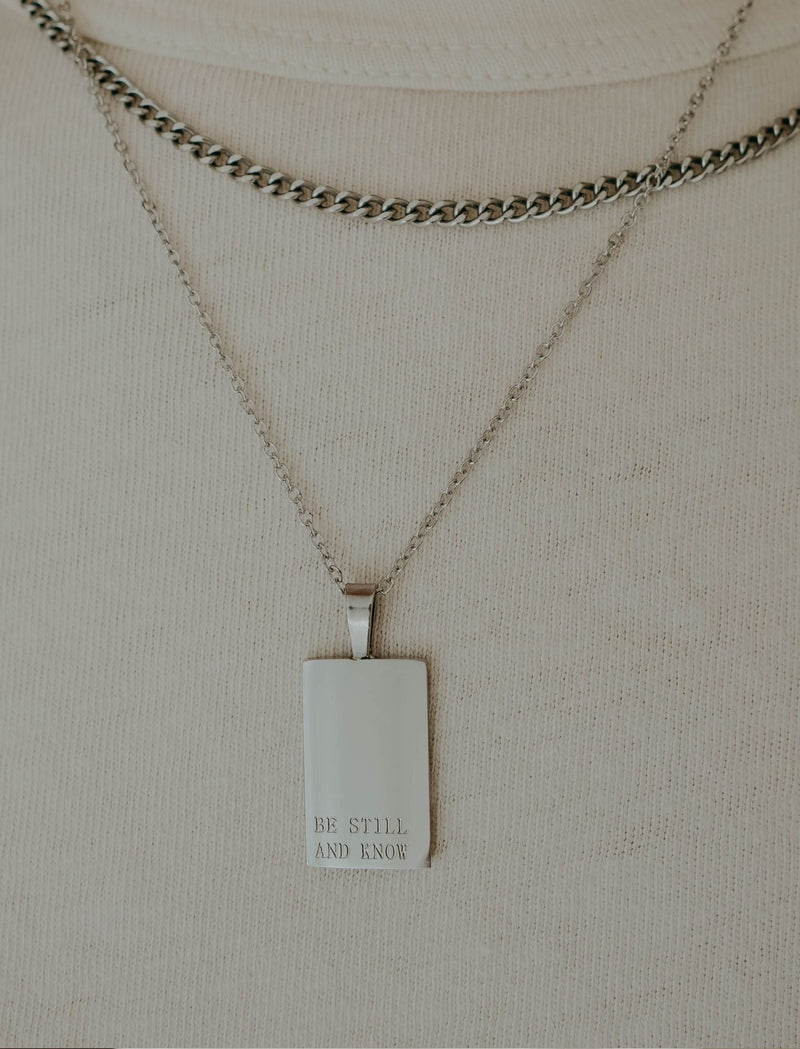 Necklace: Be Still and Know