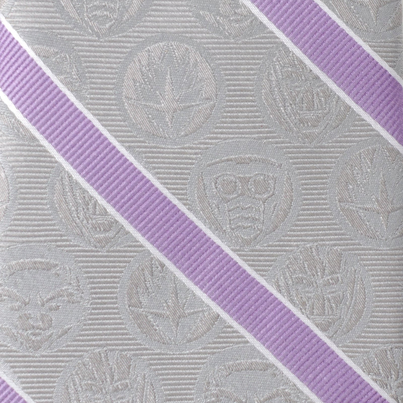 Marvel Guardians of the Galaxy Gray Stripe Tie