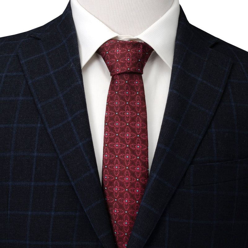 Marvel Iron Man Burgundy Multi Men's Tie