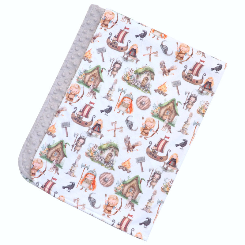 Baby & Toddler Minky Blanket - Vikings