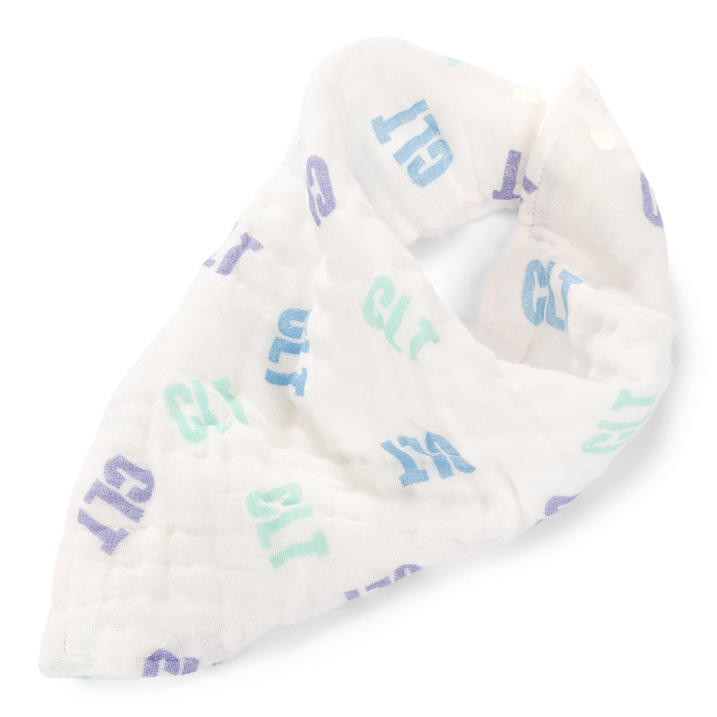 CLT - Charlotte, NC Muslin Cotton Bib