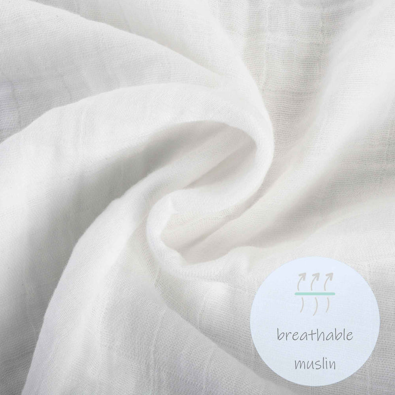 Policeman Baby Muslin Swaddle Blanket