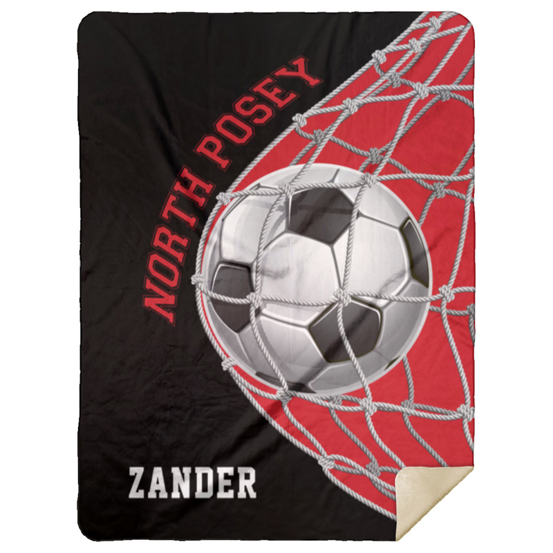 North Posey Soccer Club - Personalized Blanket