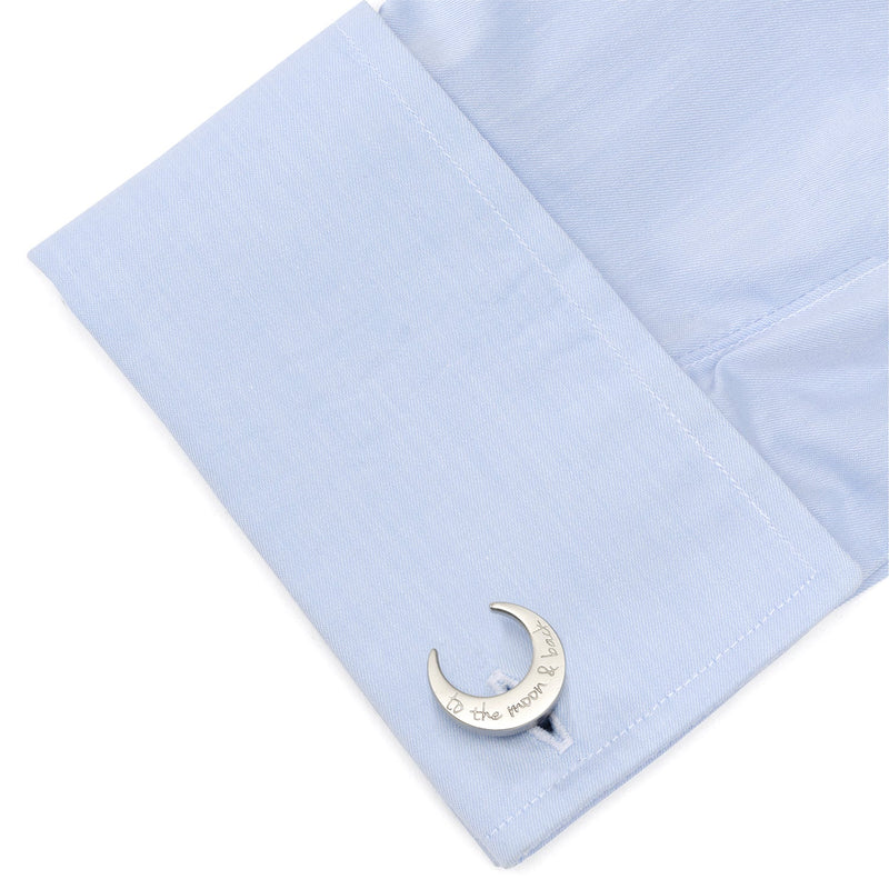 Love You to the Moon and Back Cufflinks