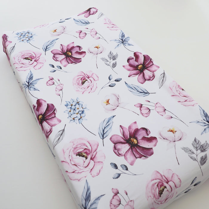 Changing Pad Cover - Vintage Floral