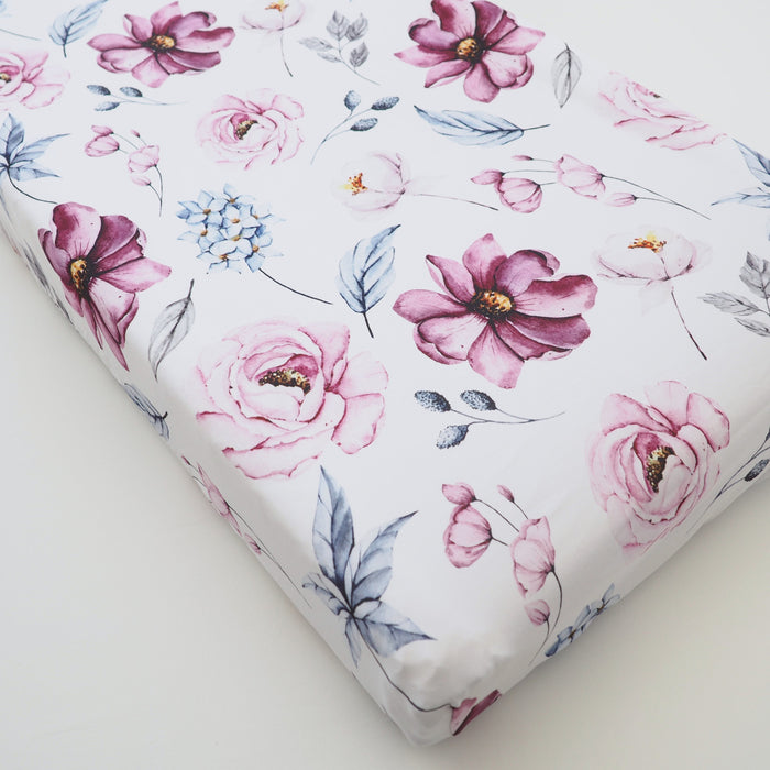 Changing Pad Cover - Vintage Floral
