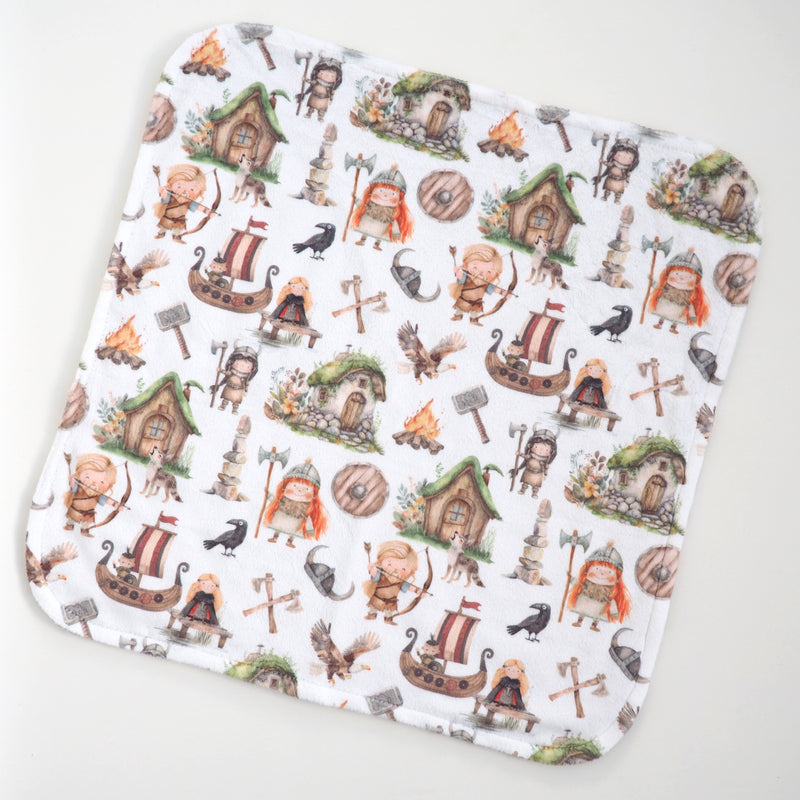 Mini Minky Blanket Vikings