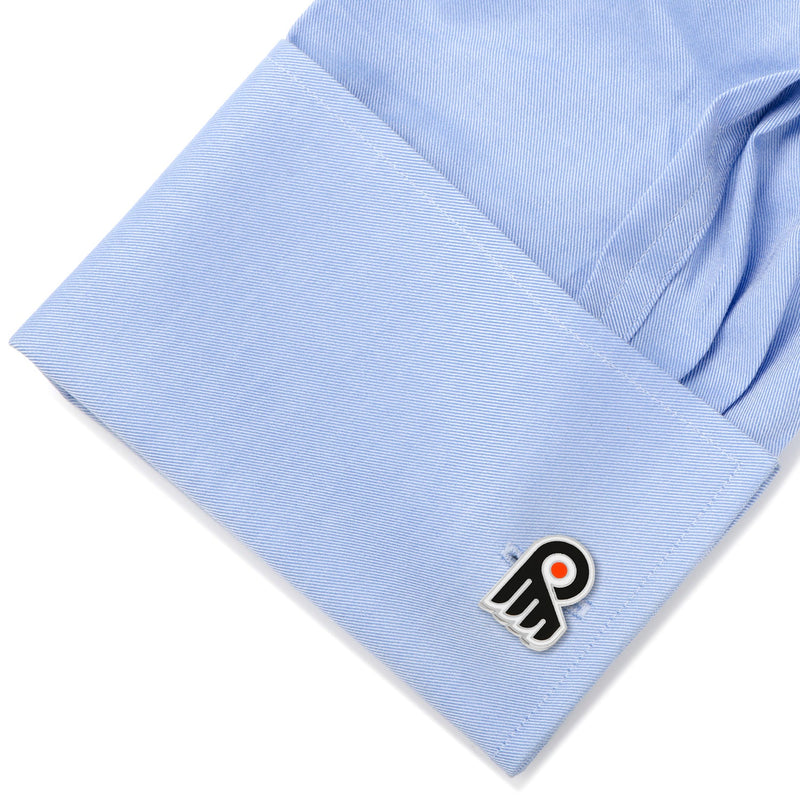 NHL Philadelphia Flyers Silver Cufflinks