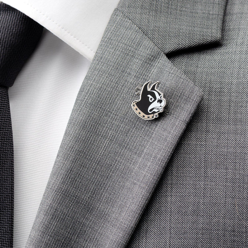 NCAA Wofford College Terrier Mascot Lapel Pin