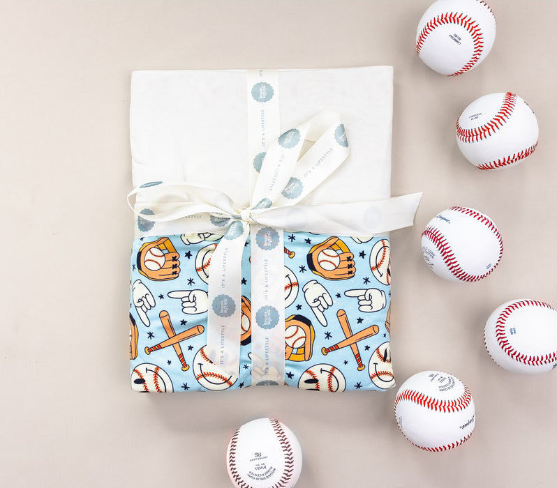 BASEBALL SMILEY DREAM BLANKET