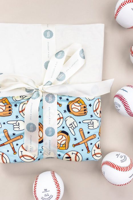 BASEBALL SMILEY DREAM BLANKET