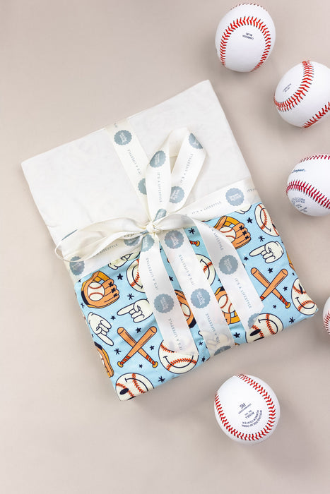 BASEBALL SMILEY DREAM BLANKET
