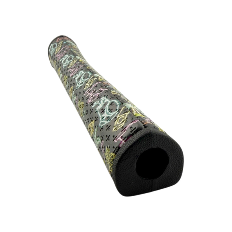 Miami Slice Putter Grip | 2.0 Pistol Grip | Premium PU Material | Soft Tacky Feel | Golf Putter Grip – Neon Slice Design
