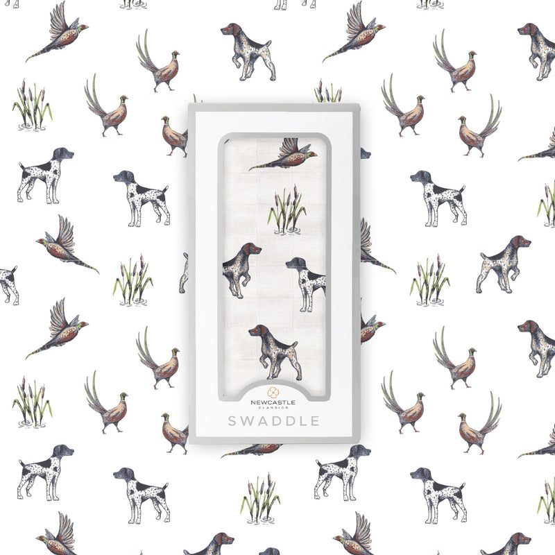 German Shorthaired Bamboo Swaddle