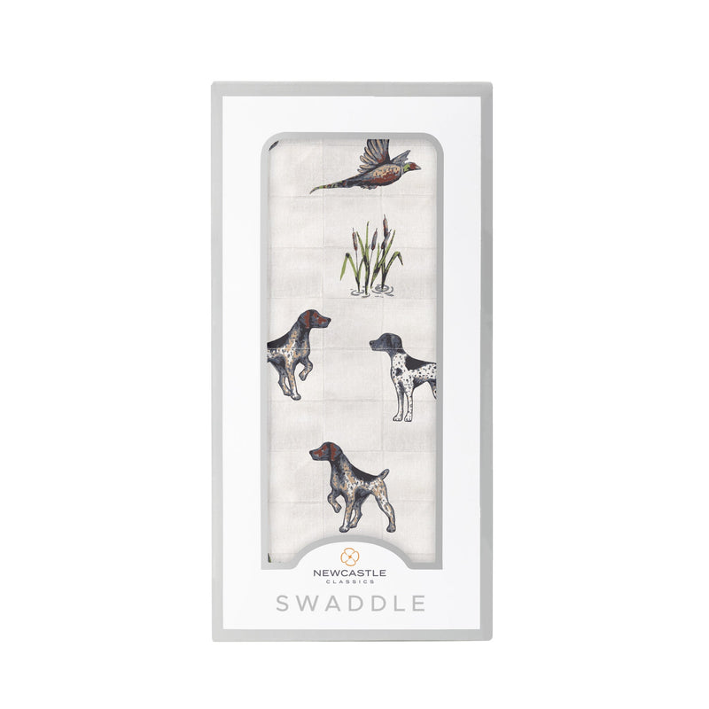 German Shorthaired Bamboo Swaddle