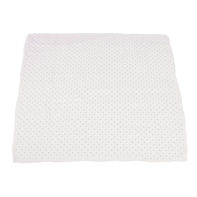 Carnelian Peaches and Black and White Polka Dot Newcastle Blanket