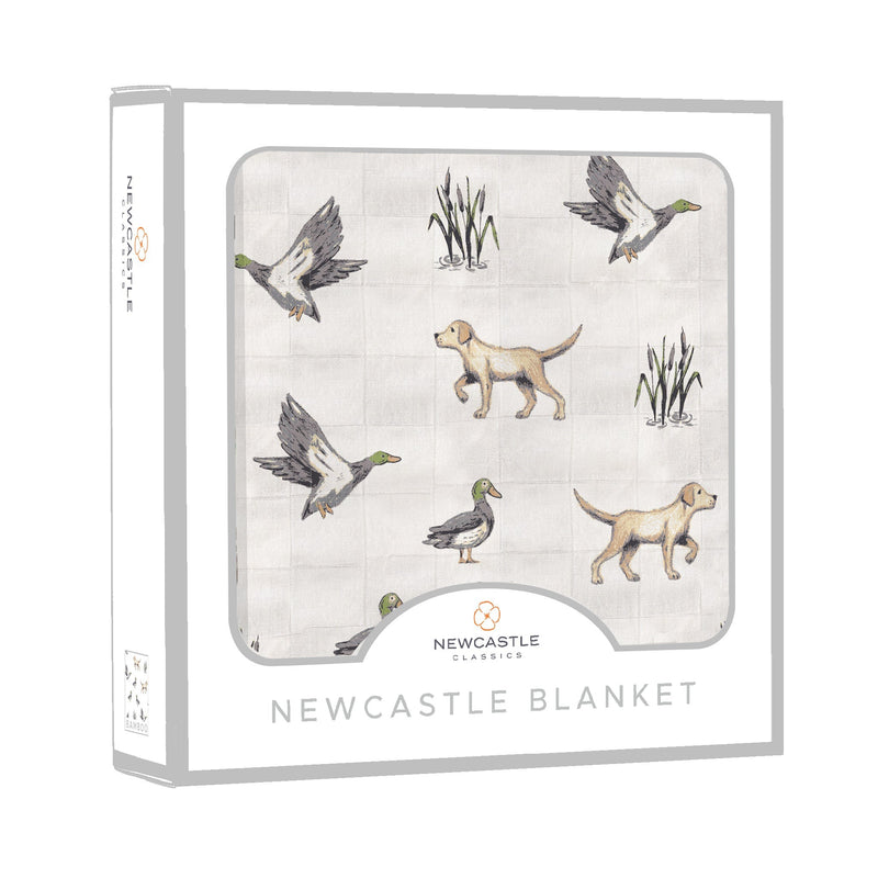 Lab & Ducks Bamboo Newcastle Blanket