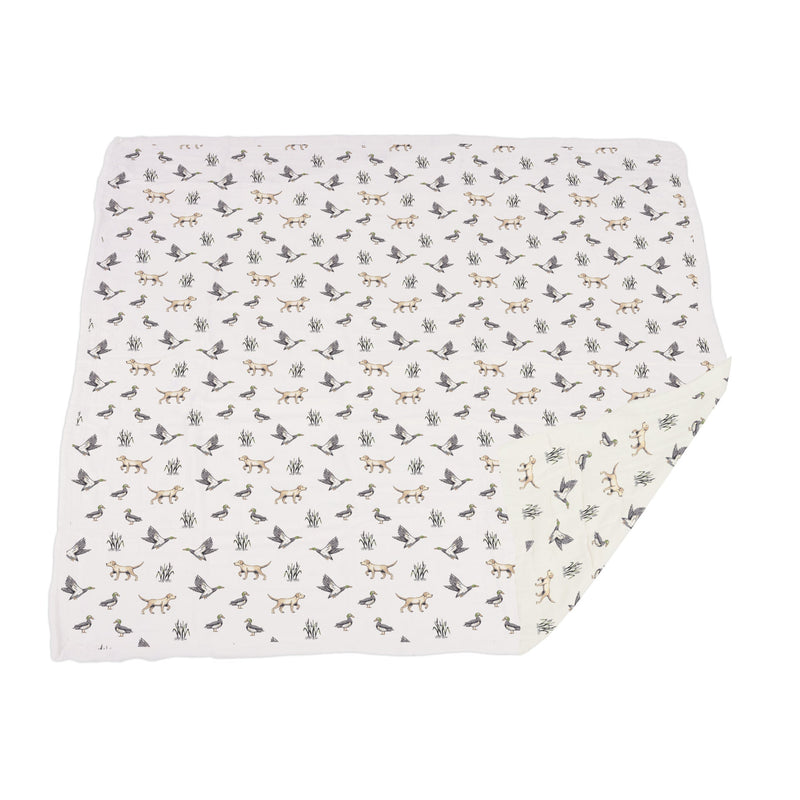 Lab & Ducks Bamboo Newcastle Blanket