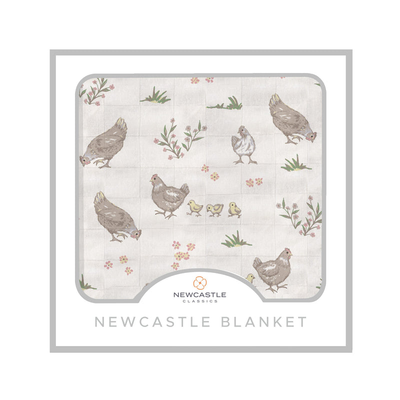Farm Chickens Newcastle Blanket