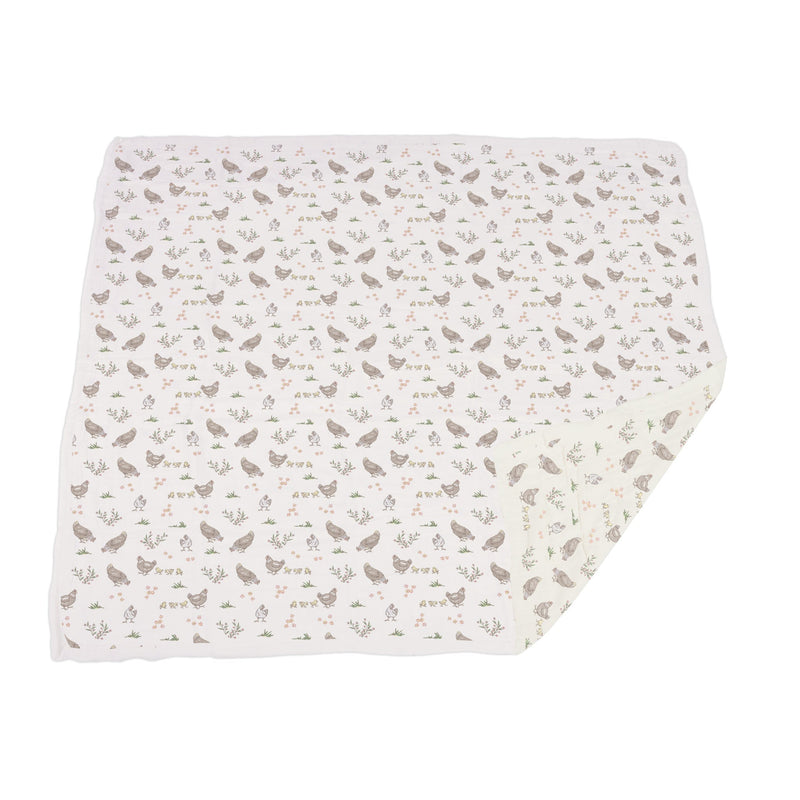 Farm Chickens Newcastle Blanket