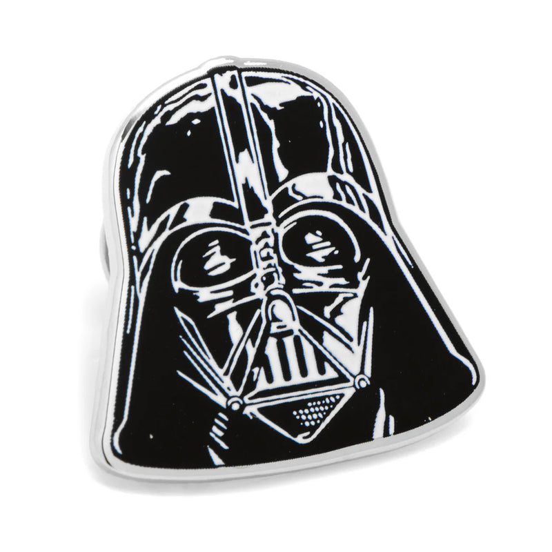 Star Wars Darth Vader and Luke Skywalker LIGHTSABER Battle Black Dress Socks and Darth Vader Lapel Pin Gift Set