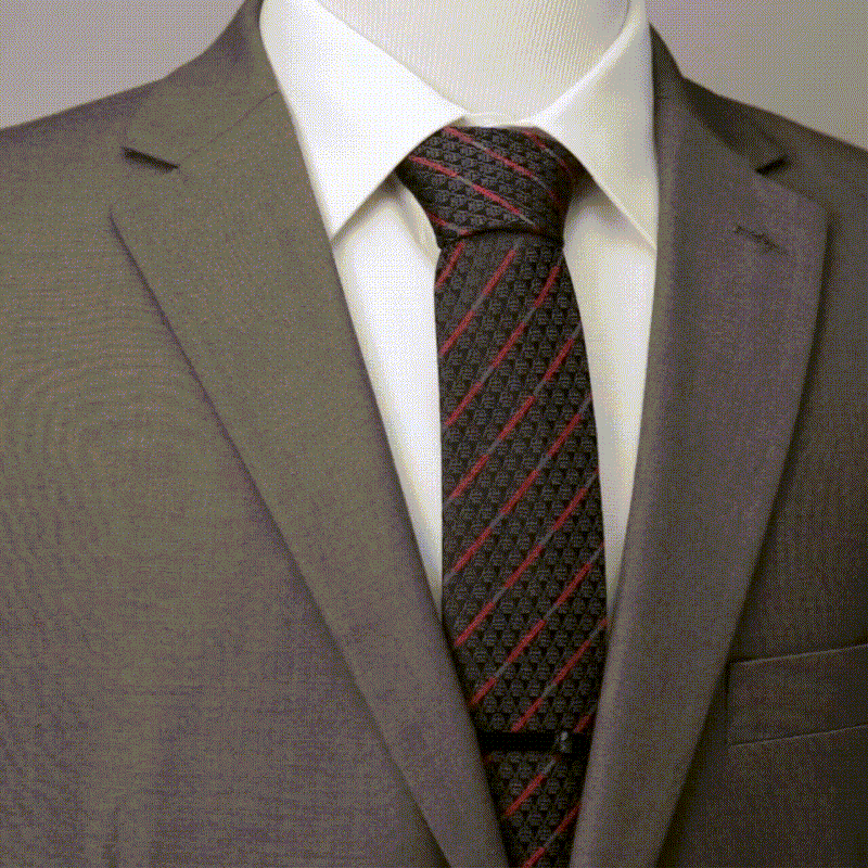 Star Wars Darth Vader LIGHTSABER Black and Red Striped Tie