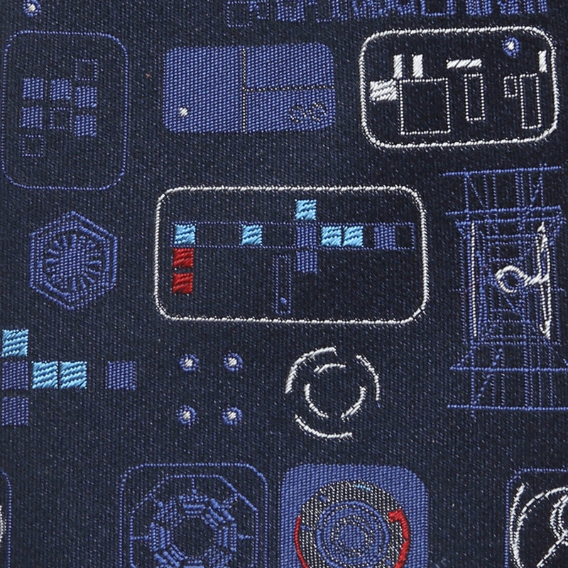 Star Wars Episode 9 Blue Tie