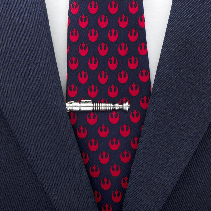 Star Wars Luke Skywalker LIGHTSABER Bracelet, Tie Clip, and Dress Socks Gift Set