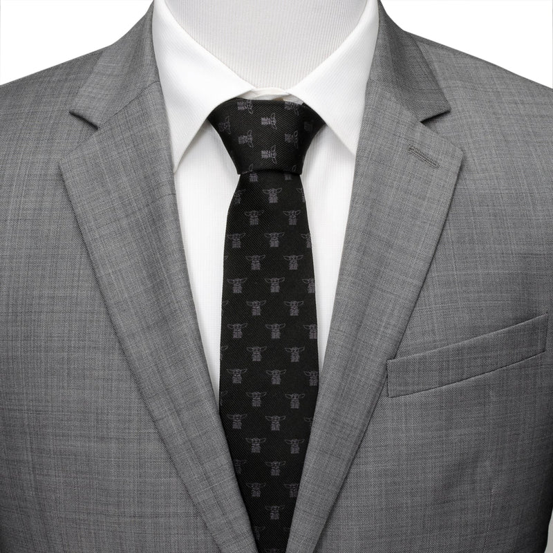 Star Wars Grogu Black Tie