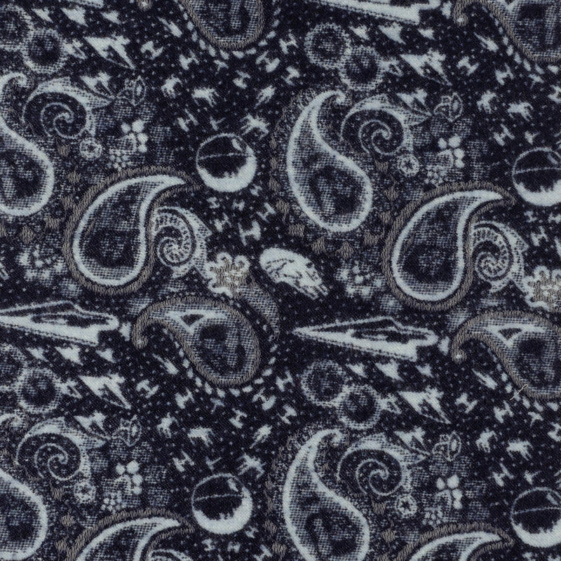 Star Wars Darth Vader Blue and Gray Paisley Scarf