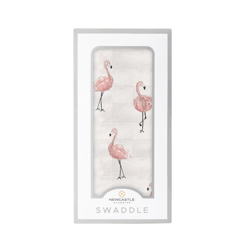 Dancing Flamingo Swaddle