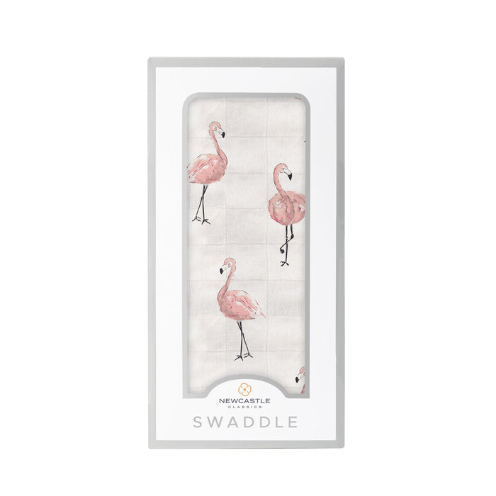 Dancing Flamingo Swaddle