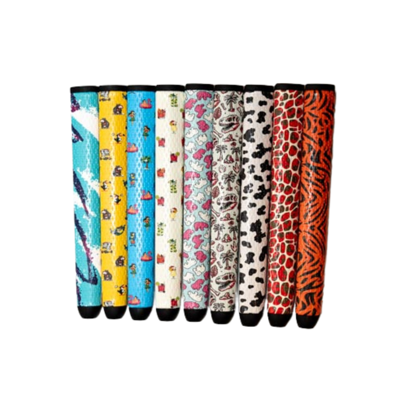 Frosted Animal Cookie Putter Grip | Midsize | Premium PU Material | Stable Feel | Golf | Elephant