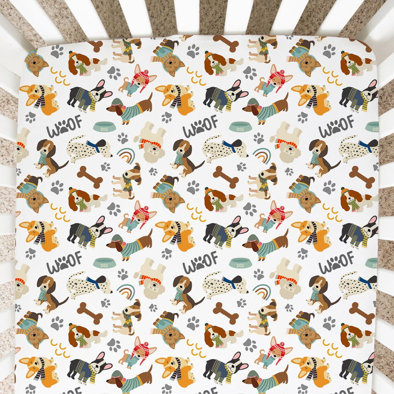 Fitted Crib Sheet - Snuggle Buddies