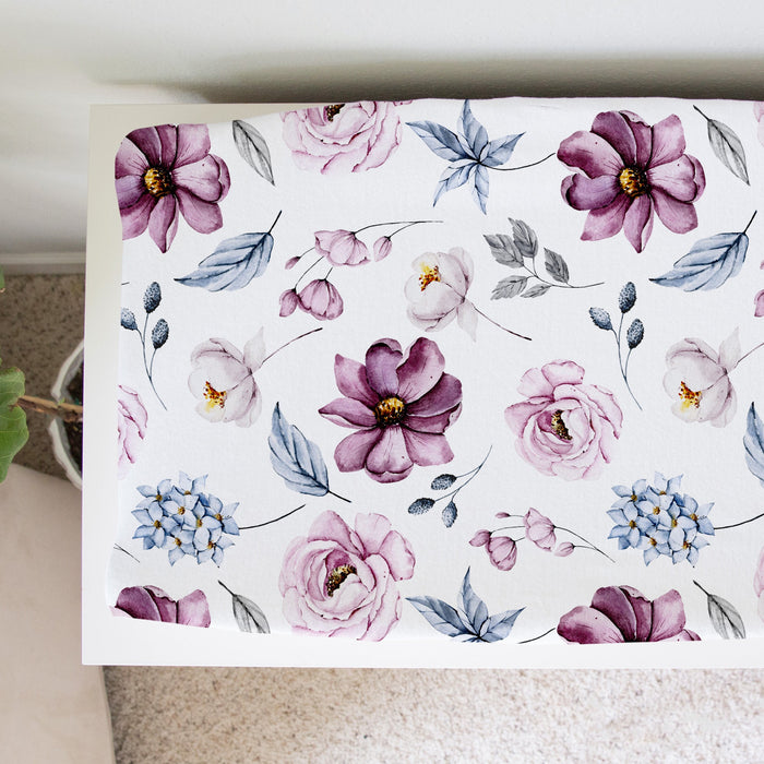 Changing Pad Cover - Vintage Floral