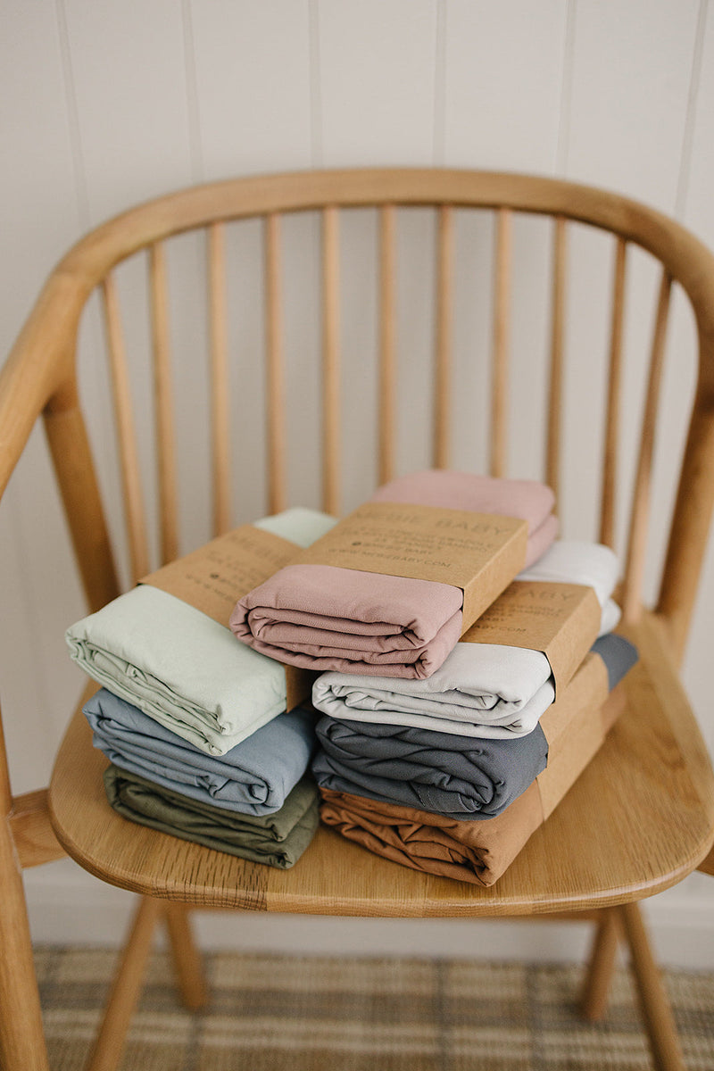 Sage Bamboo Stretch Swaddle