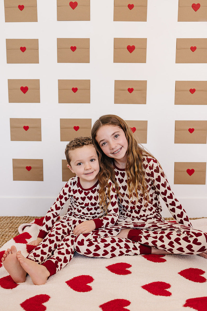 Hearts Plush Blanket
