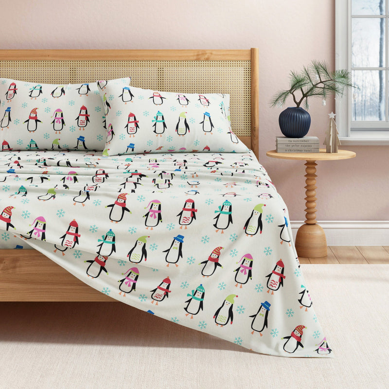4-Piece Turkish Cotton Flannel Sheet - Stratton Collection