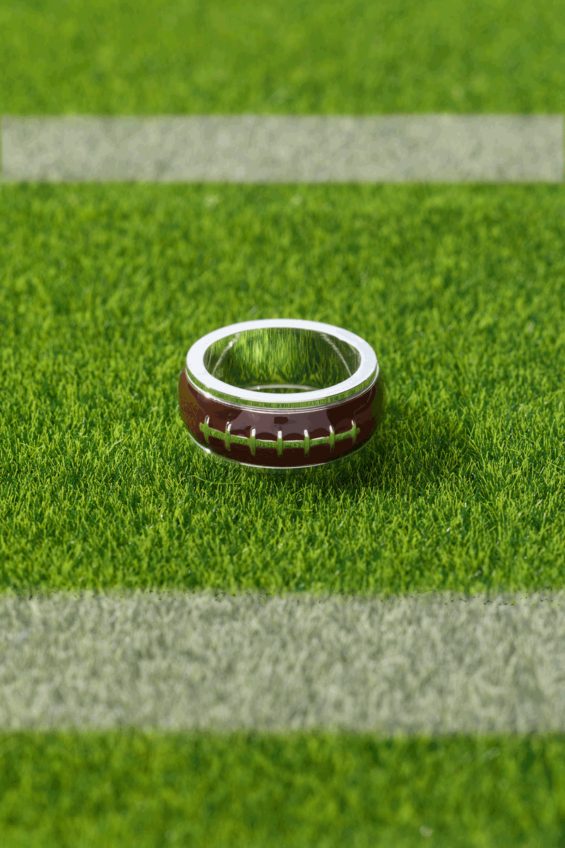 Football Fidget Ring