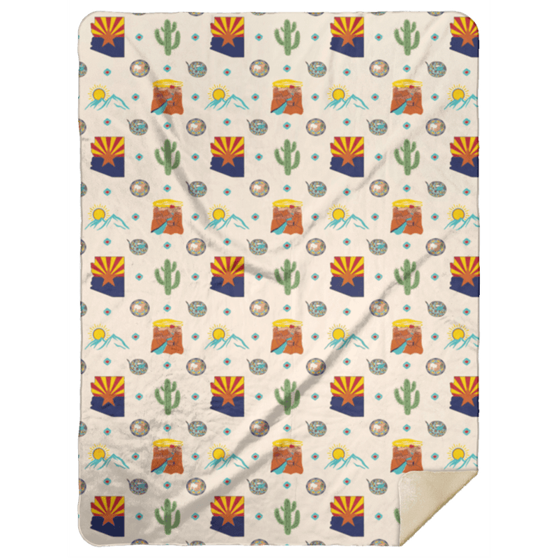 Arizona Plush Throw Blanket 60x80