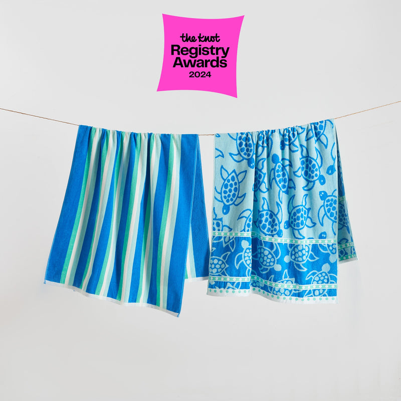 Cotton Velour Beach Towel - Maui Collection