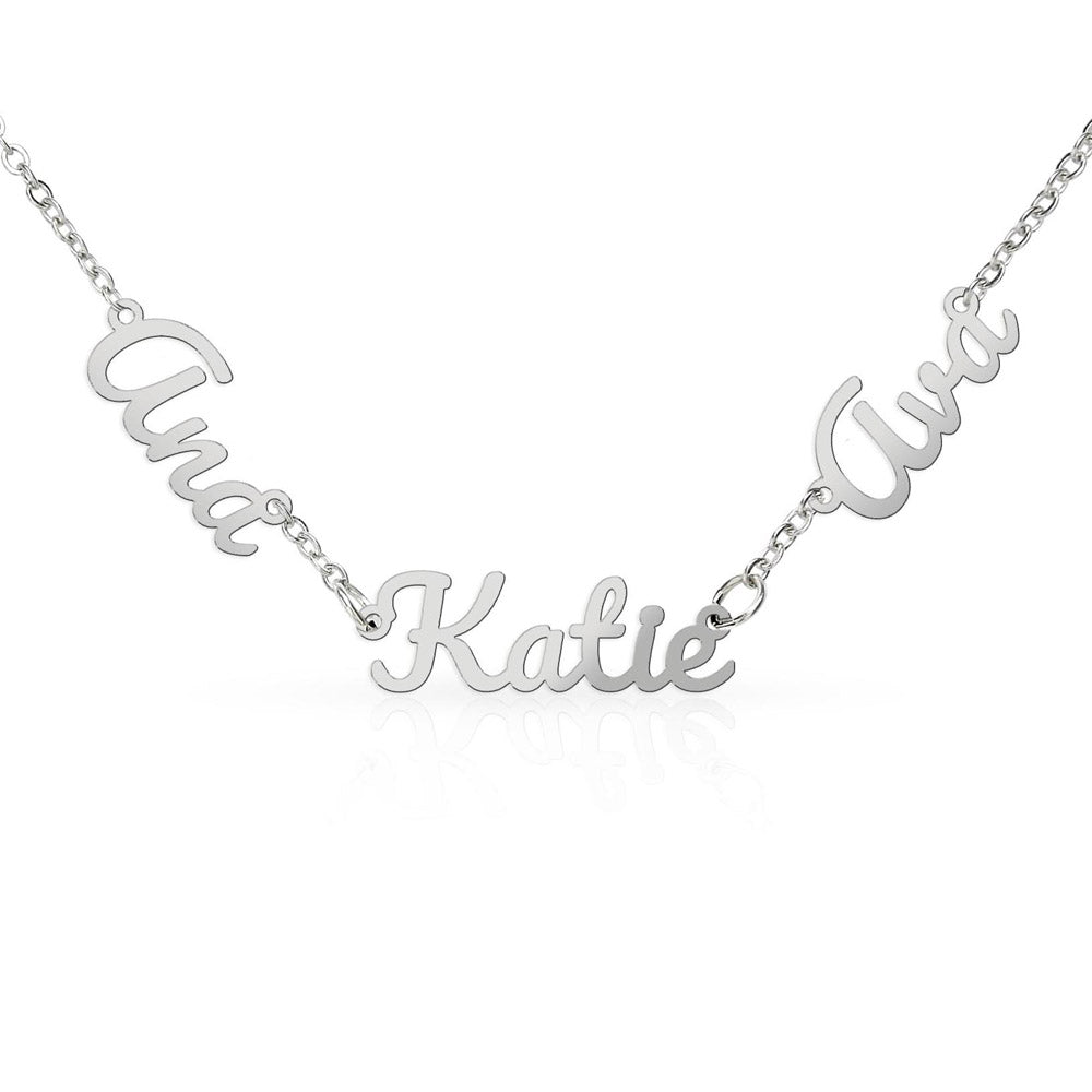 Personalized 2 or 3 Name Necklace | Custom Family Jewelry