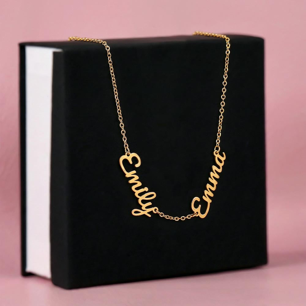 Personalized 2 or 3 Name Necklace | Custom Family Jewelry