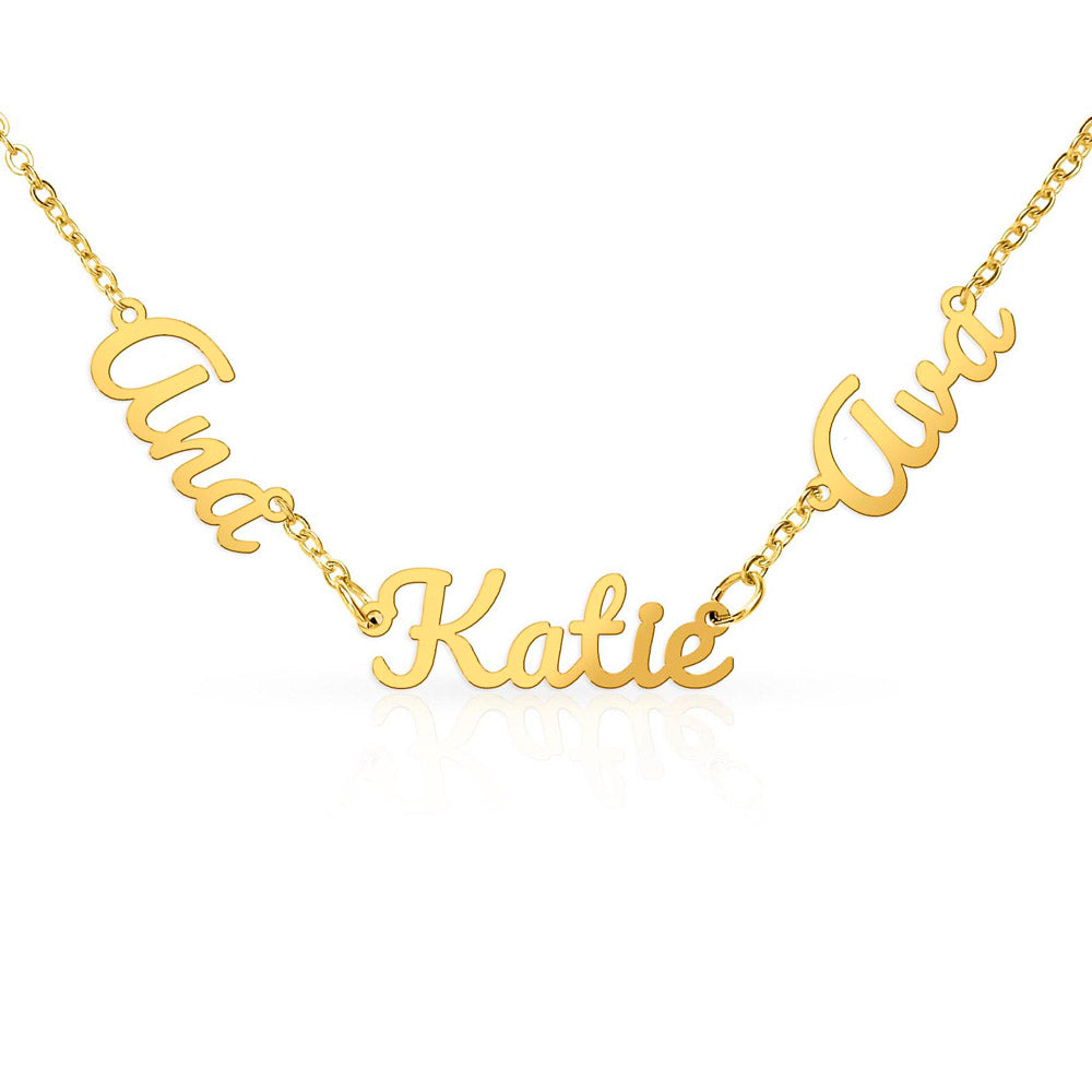 Personalized 2 or 3 Name Necklace | Custom Family Jewelry
