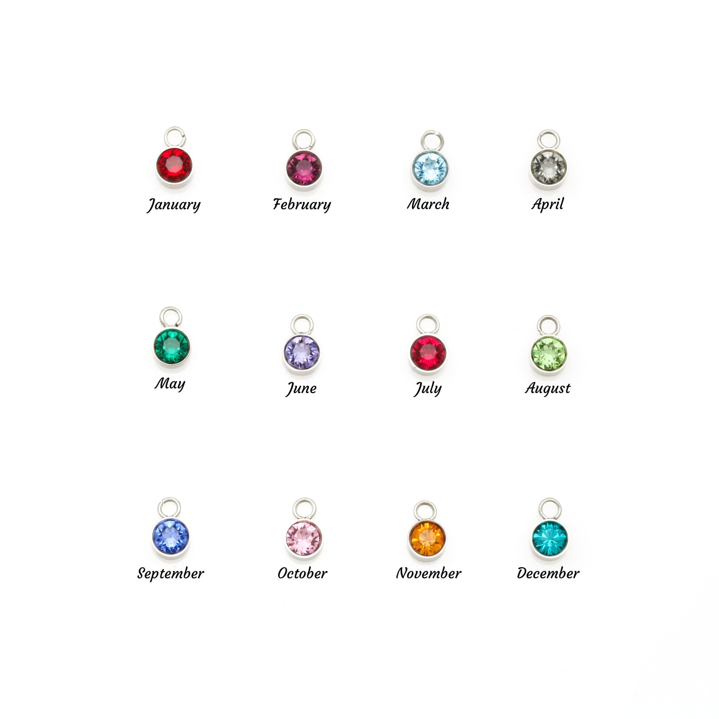 Personalized Birthstone Name Necklace | Custom Gift for Her