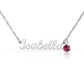Personalized Birthstone Name Necklace | Custom Gift for Her