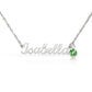 Personalized Birthstone Name Necklace | Custom Gift for Her